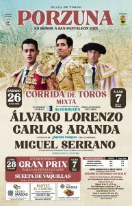 Porzuna celebrará una corrida mixta el 26 de julio