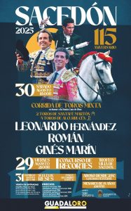Corrida de toros por el 115 aniversario de la plaza de Sacedón