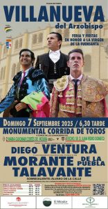 Las figuras del toreo llegan a Villanueva del Arzobispo