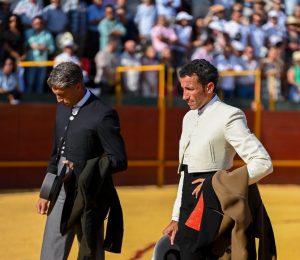 Encierro interesante de Sobral en Almonte