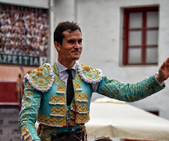 Daniel Luque, el torero con más paseíllos en Azpeitia