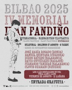 En marcha el IV Memorial Iván Fandiño en Bilbao