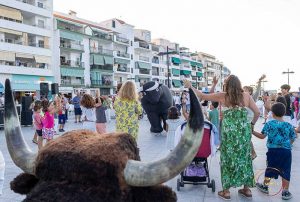 Punta Umbría disfrutó del encierro infantil