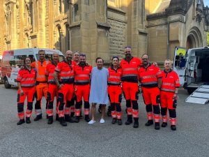 Rafaelillo abandona el Hospital de Pamplona y viaja a Murcia
