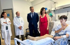 Isabel Díaz Ayuso junto a Sergio Rollón