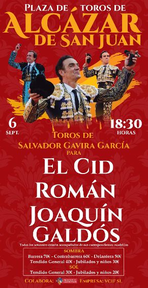 Corrida de toros en Alcázar de San Juan