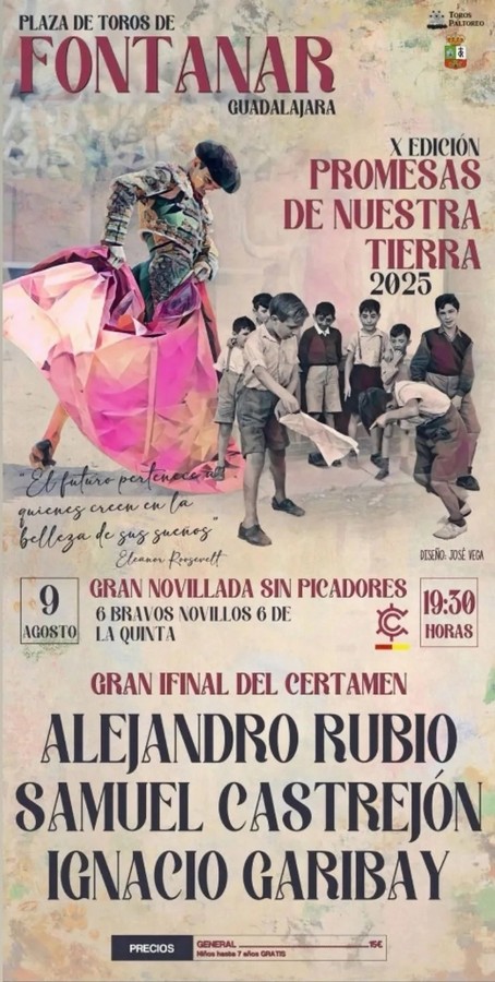 Cartel para la gran final de 'Promesas de Nuestra Tierra'