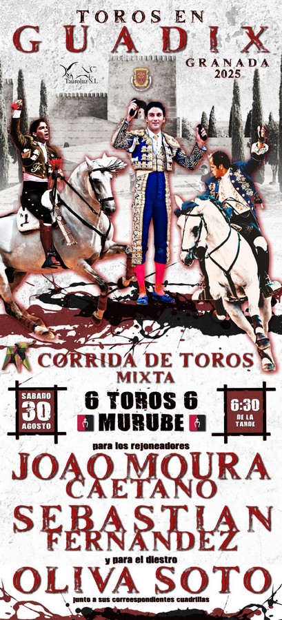 Guadix programa una corrida mixta para el 30 de agosto