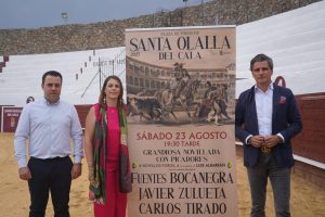 Santa Olalla del Cala recupera el esplendor taurino