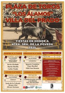 La Feria de Novilladas de Villa del Prado, con carteles