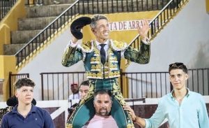 Puerta grande de Manuel Escribano en Herrera del Duque