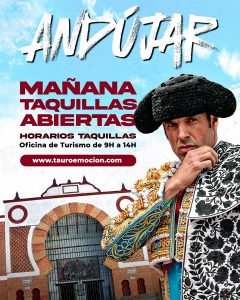 Comienza la venta física de entradas para la feria de Andújar