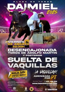 Desencajonada de Adolfo Martín y vaquillas hoy en Daimiel