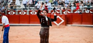 Diego Ventura destaca en Salamanca antes del aguacero