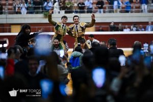 Diego Urdiales y Aarón Palacio, gran tarde de toros en Logroño