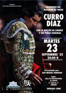 Encuentro de Curro Díaz con la afición de Linares