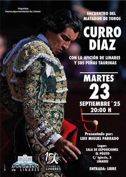Encuentro de Curro Díaz con la afición de Linares