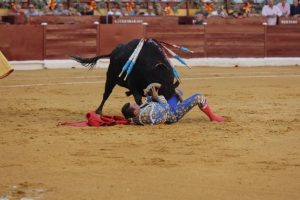 José María Manzanares, con fractura de costilla