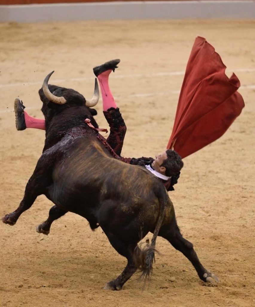 Fuerte voltereta a David de Miranda en Las Rozas