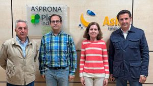 Manuel Amador, en apoyo de ASPRONA