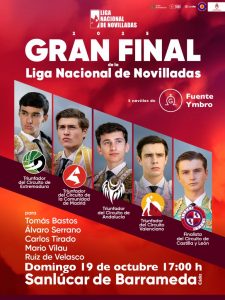 Se anuncia el cartel definitivo para la final de la Liga de Novilladas