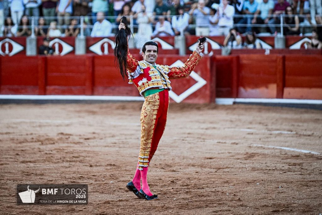 Emilio de Justo, premio a la mejor faena de la Feria de Salamanca