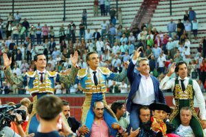 Triunfal corrida de Victorino Martín en Jaén