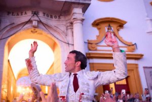 David de Miranda, premiado por el Hotel Meliá Colón de Sevilla