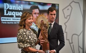 Daniel Luque, premiado en Zaragoza