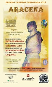 Aracena entrega los premios a los mejores de la temporada 2025