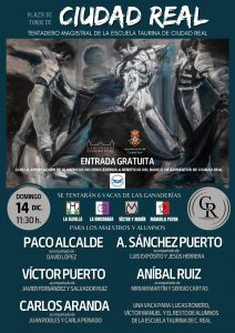 Tentadero magistral de la Escuela Taurina de Ciudad Real