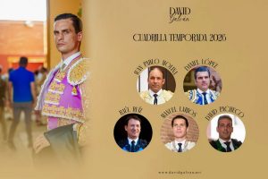 David Galván cierra su cuadrilla para 2026