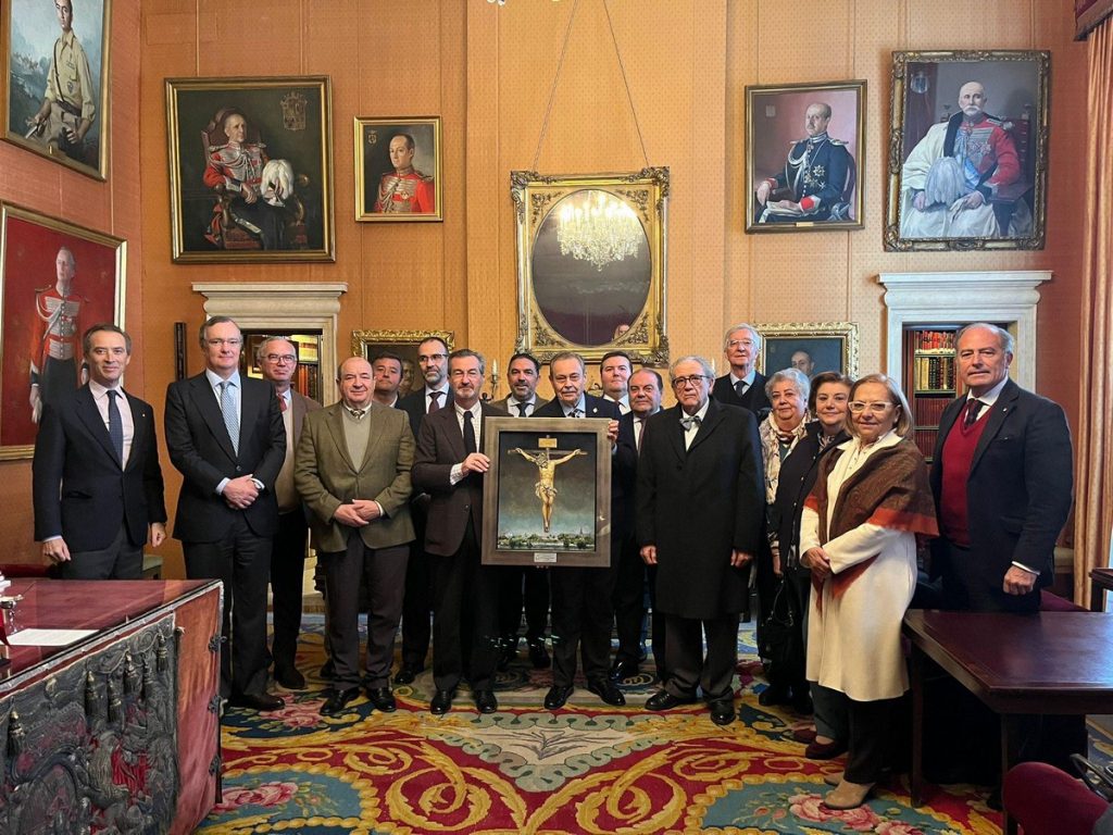 La Hermandad de San Bernardo obsequia a la Real Maestranza