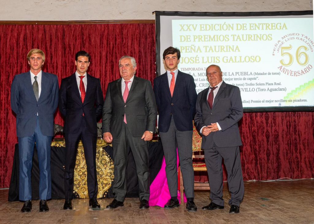 La Peña Taurina José Luis Galloso entregó sus Premios