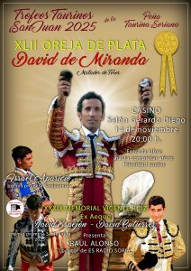 Entrega de los Trofeos Taurinos de San Juan de Soria