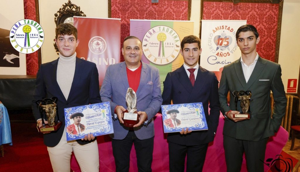 Se entregan los trofeos taurinos de la Feria de San Juan de Soria