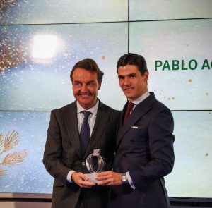 Pablo Aguado recibe el Premio Artista del Año de La Razón