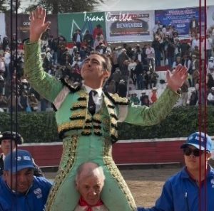 El Fandi indulta un toro de La Viña en Machachi