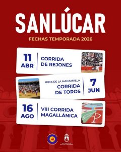 Sanlúcar de Barrameda fija las fechas para la próxima temporada