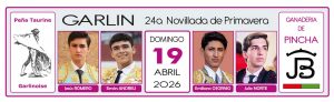 Garlin define el cartel para su novillada de primavera