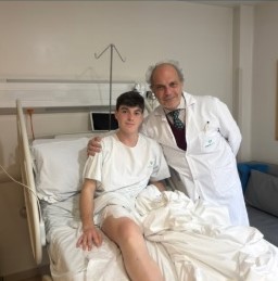 Sergio Rollón, operado con éxito por cuarta vez