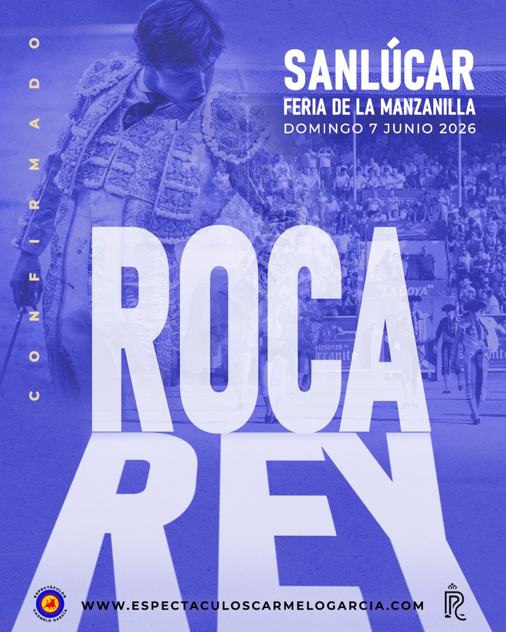 Roca Rey hará el paseíllo en la Feria de la Manzanilla 2026