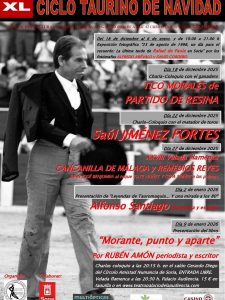 XL Ciclo Taurino de Navidad en Soria