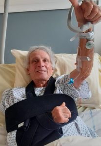 Alain Bonijol sufre un accidente con un caballo