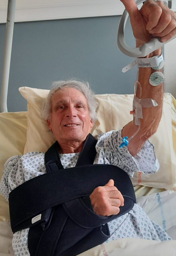 Alain Bonijol sufre un accidente con un caballo