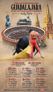 Carteles de la Feria de Aniversario en Guadalajara