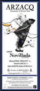 Arzacq anuncia el cartel de su novillada sin caballos