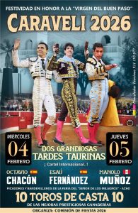 Cerrados los carteles de las corridas de Caraveli