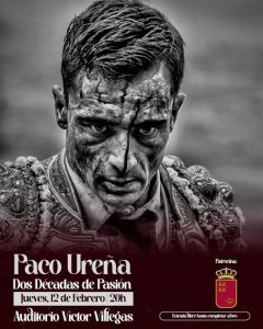 Homenaje de la Región de Murcia a Paco Ureña