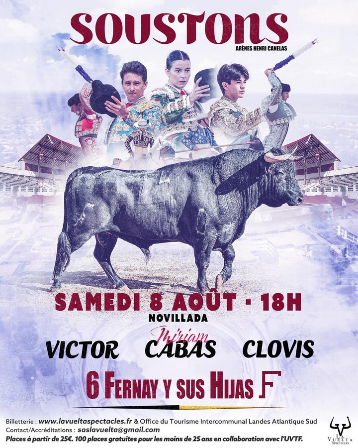 Soustons remata el cartel de su novillada